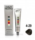 4-29 крем-краска средне-коричневый пепельный фиолетовый /Delight TRIONFO 60 мл